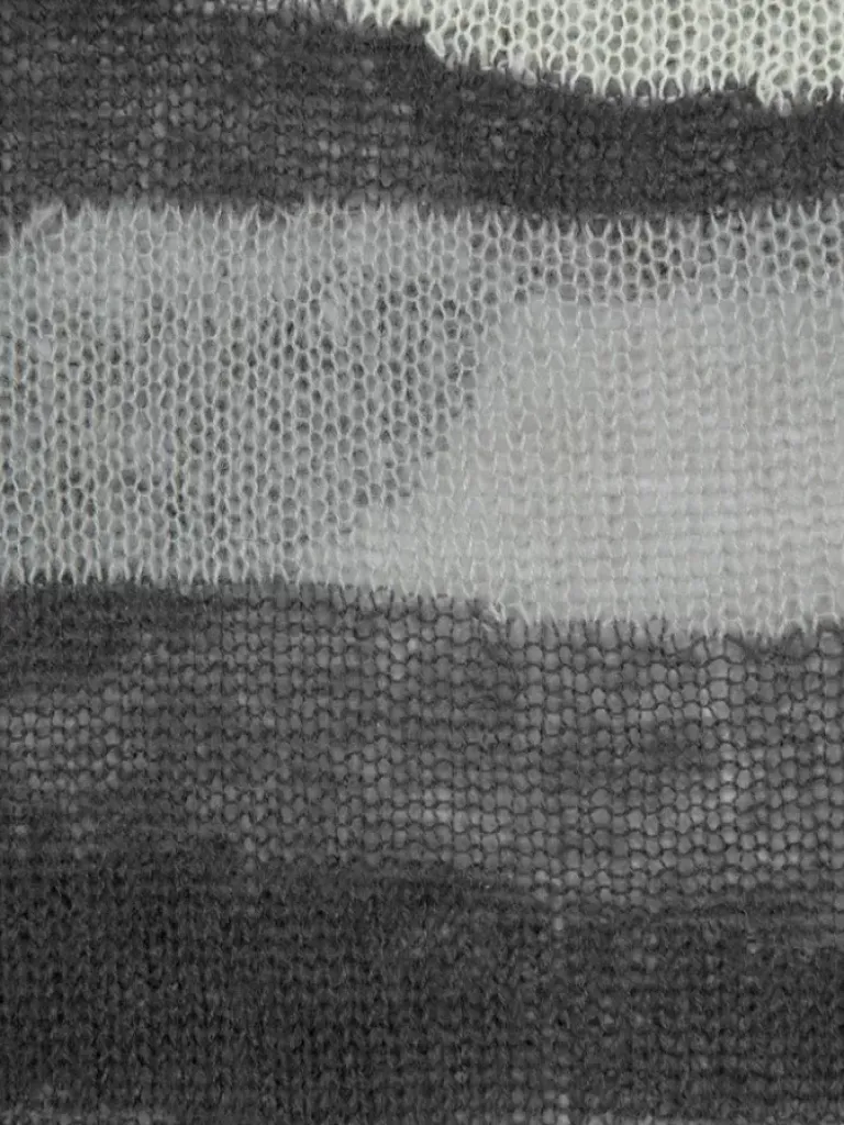 Men C2H4 005 - Ellipse Panelled Mohair Sweater