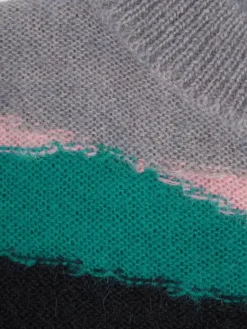 Men C2H4 006 - Ellipse Panelled Mohair Sweater