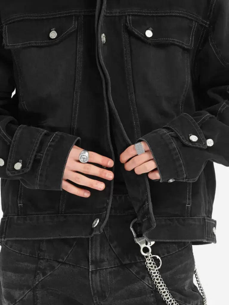 Men C2H4 005 - Emblem Badge Ring