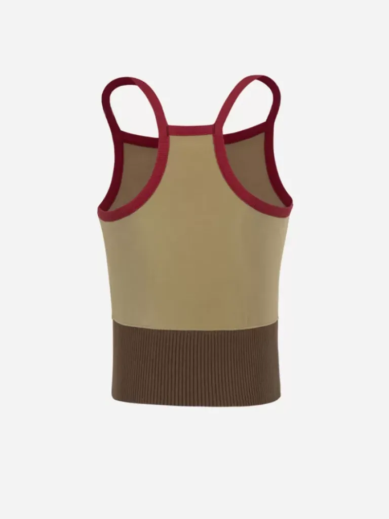 Women C2H4 007 - Expression Paneled Tank Top