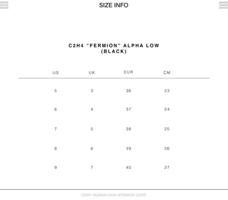 Women C2H4 005 - "Fermion" Alpha Low