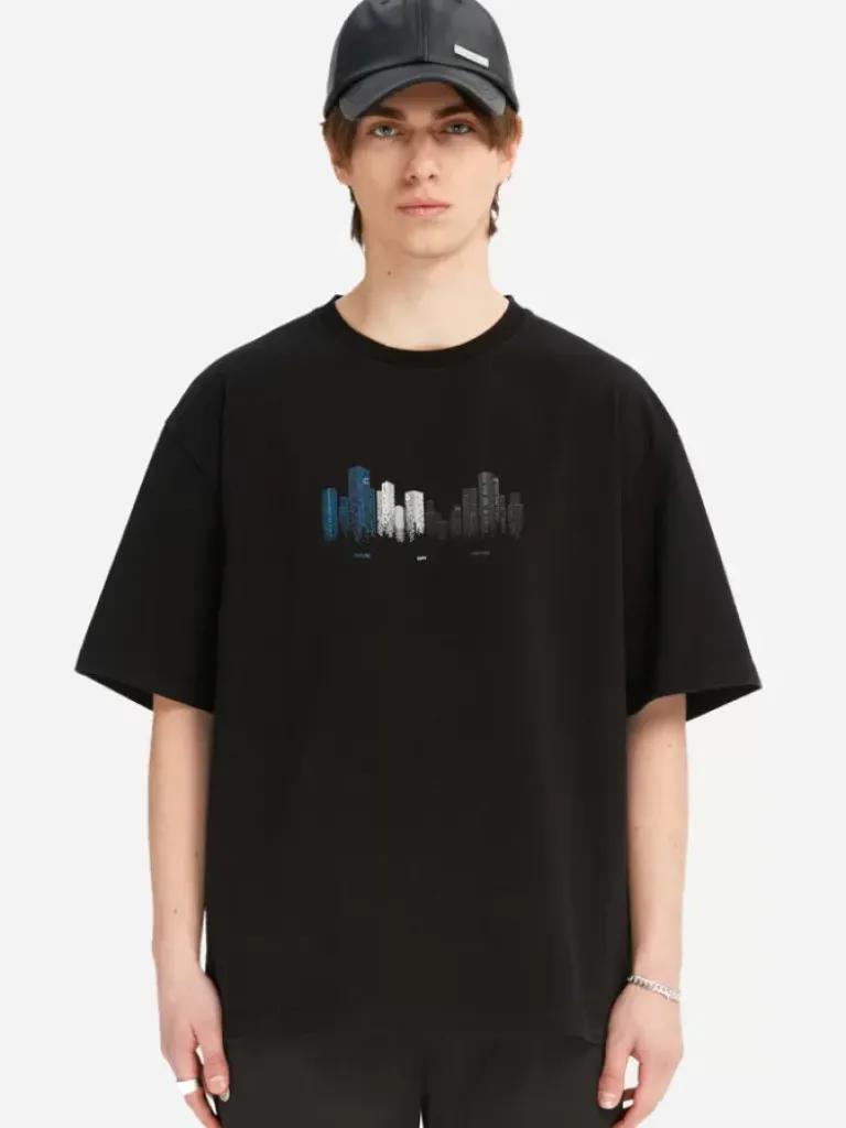 Men C2H4 005 - "Future City Uniform" T-Shirt