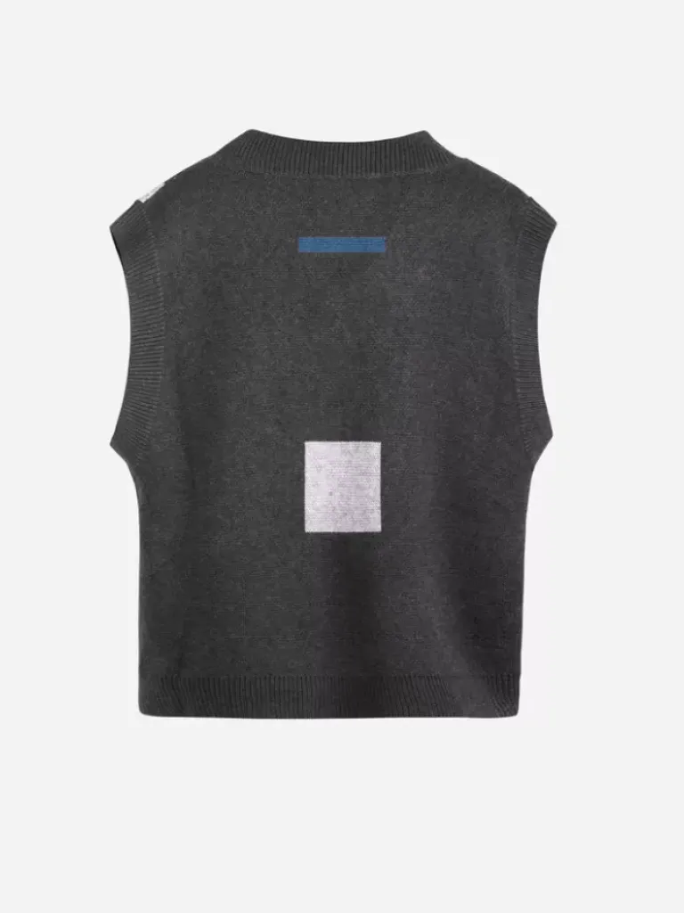Men C2H4 005 - Geometry Knit Vest