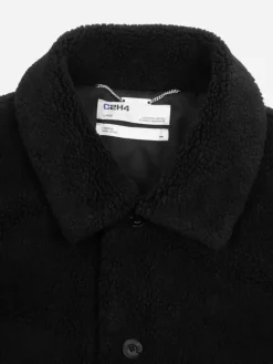 Men C2H4 006 - Handprint Padded Fleece Jacket