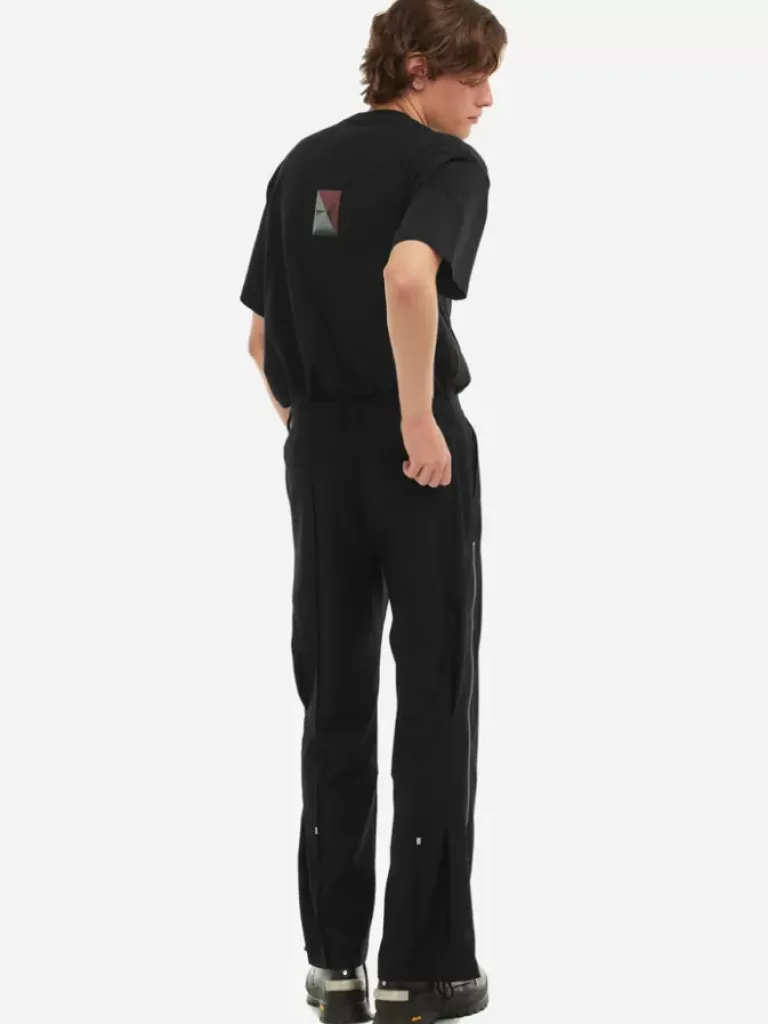 Men C2H4 006 - "Hidden Luster" Zipper Tailored Trousers