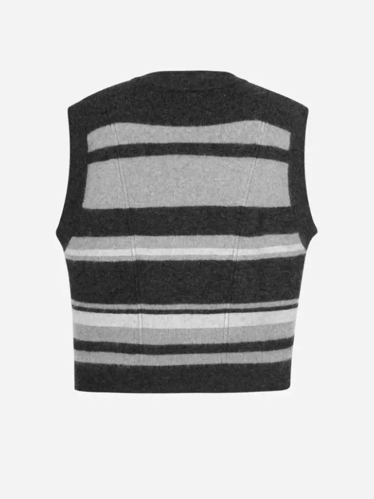 Men C2H4 006 - Hollow Out V-Neck Knit Vest