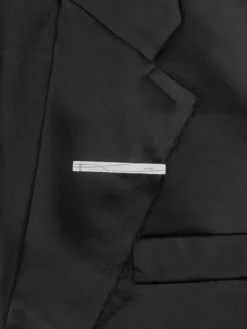 Men C2H4 004 - Inside-Out Panelled Smoke Tailored Jacket