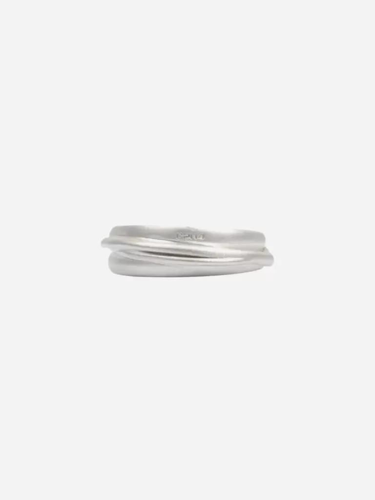 Men C2H4 007 - Interlaced Round Ring