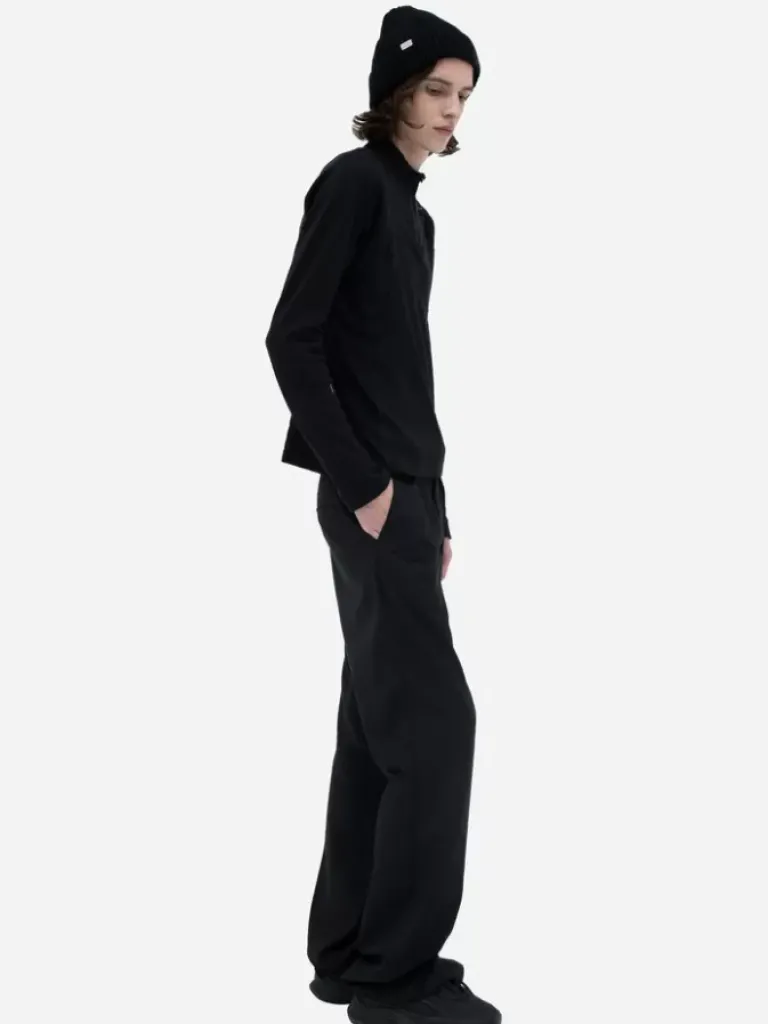 Men C2H4 002 - Intervein Panelled Long-Sleeve Jersey T-Shirt