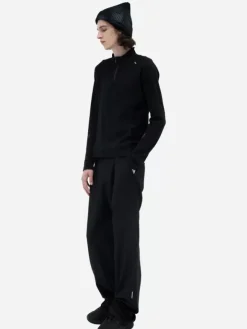 Men C2H4 002 - Intervein Panelled Long-Sleeve Jersey T-Shirt