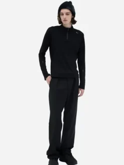 Men C2H4 002 - Intervein Panelled Long-Sleeve Jersey T-Shirt