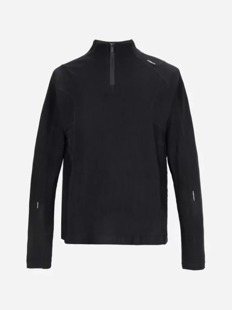 Men C2H4 002 - Intervein Panelled Long-Sleeve Jersey T-Shirt