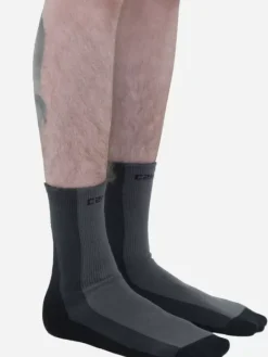 Men C2H4 002 - Intervein Panelled Socks
