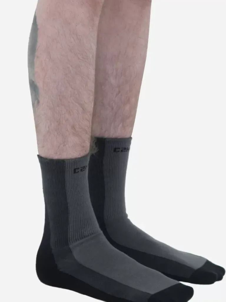 Men C2H4 002 - Intervein Panelled Socks
