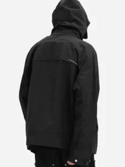 Men C2H4 004 - Intervein Panelled Windbreaker