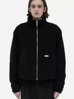 Men C2H4 002 - Intervein Stitch Fleece Jacket