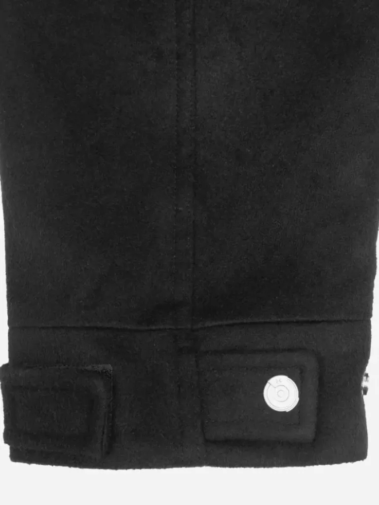 Men C2H4 006 - Intervene Paneled Woolen Windbreaker