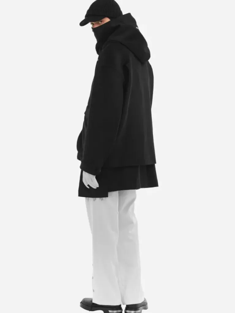 Men C2H4 006 - Intervene Paneled Woolen Windbreaker