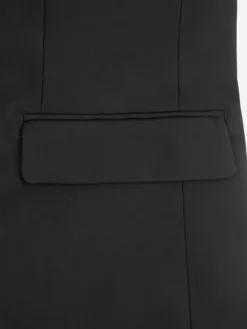 Women C2H4 005 - Layered Cut Out Tailored Coat