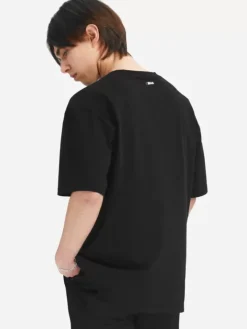 Men C2H4 005 - Layered Print Logo T-Shirt