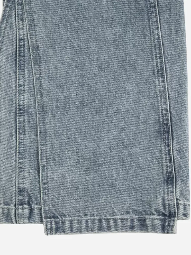 Women C2H4 005 - Layering Paneled Cut-Out Jeans