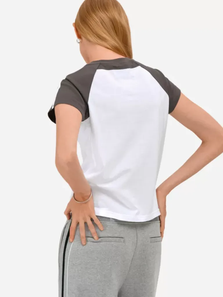 Women C2H4 007 - Leisure Basic Paneled T-Shirt