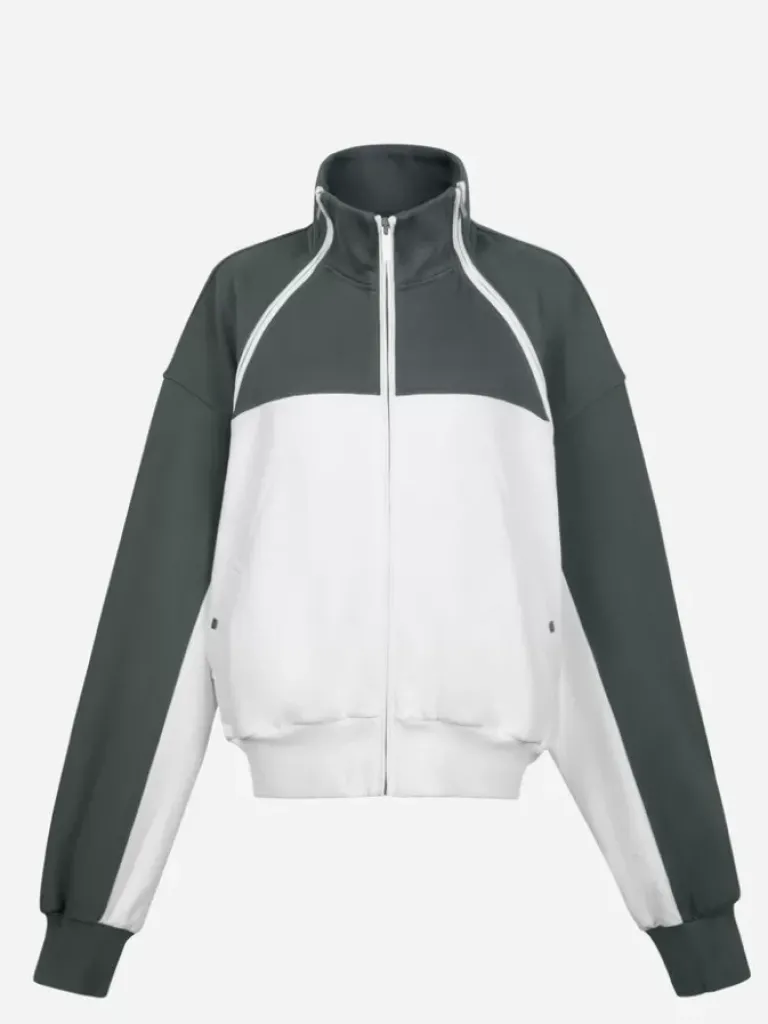 Women C2H4 007 - Linear Zippered Jumper