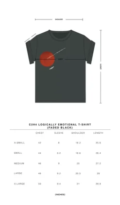 Men C2H4 007 - Logically Emotional T-Shirt