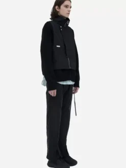 Men C2H4 002 - Memory Nylon Layered Sweater