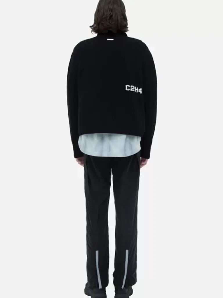 Men C2H4 002 - Memory Nylon Layered Sweater