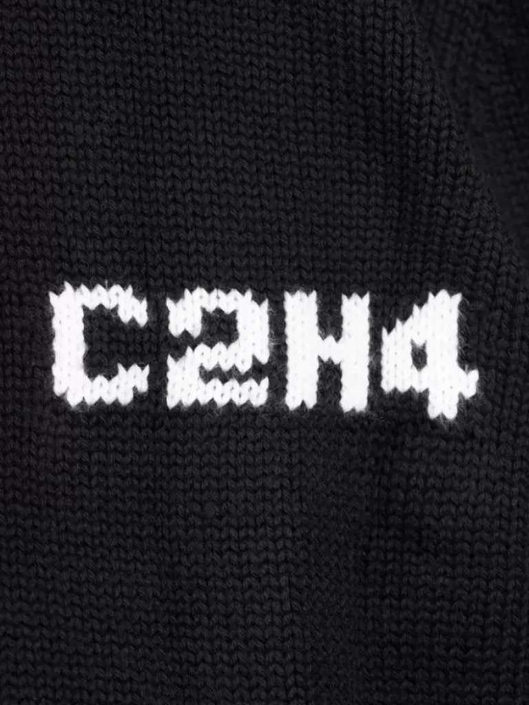 Men C2H4 002 - Memory Nylon Layered Sweater