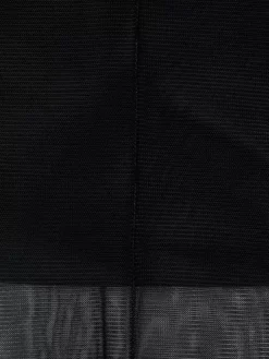 Women C2H4 004 - Metallic Liquid Netting Layered Trousers