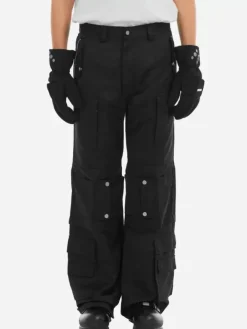 Men C2H4 006 - Military Liquid Tapered Work Trousers