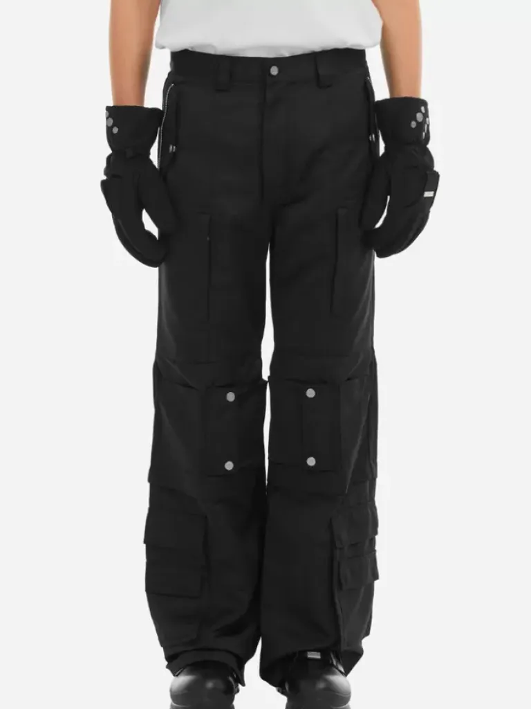Men C2H4 006 - Military Liquid Tapered Work Trousers