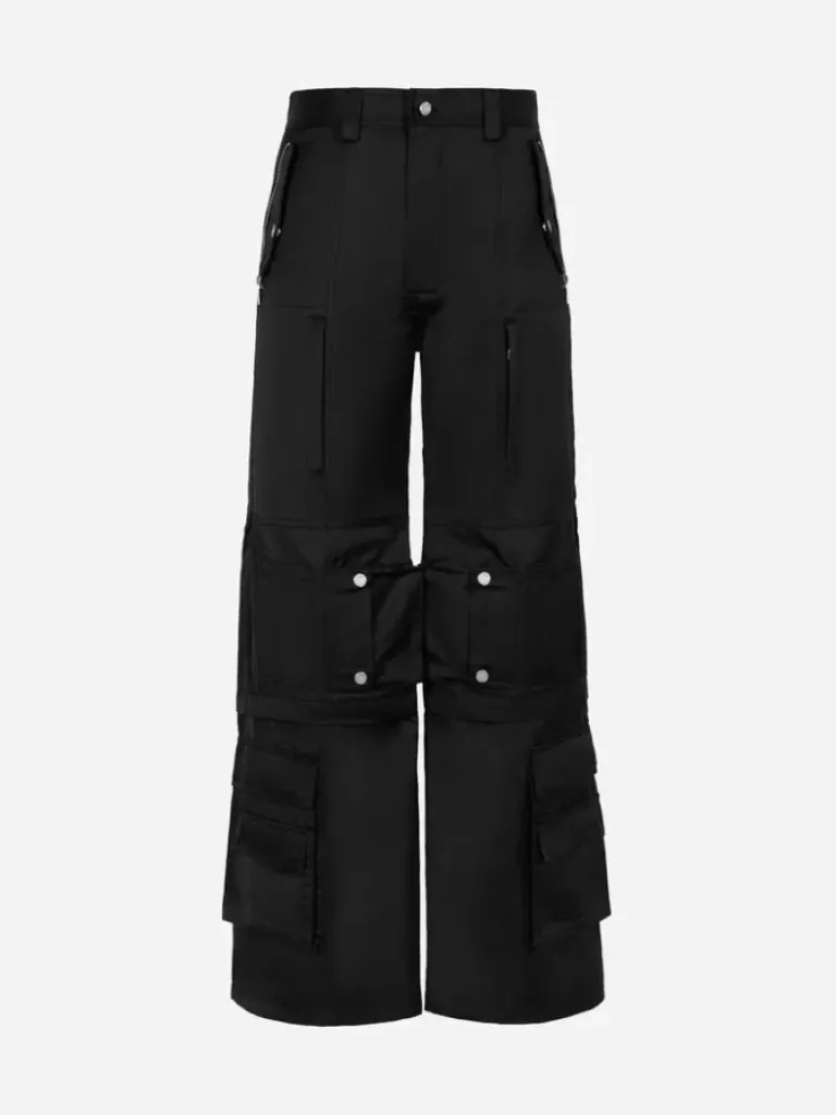 Men C2H4 006 - Military Liquid Tapered Work Trousers