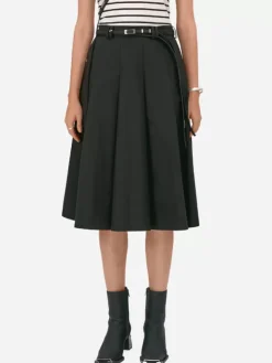 Women C2H4 007 - Moment Pleated Shirt Skirt