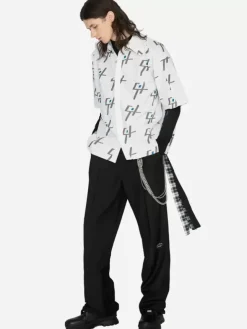 Men C2H4 003 - Monogram Short Sleeve Shirt
