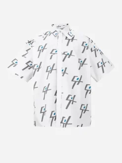 Men C2H4 003 - Monogram Short Sleeve Shirt