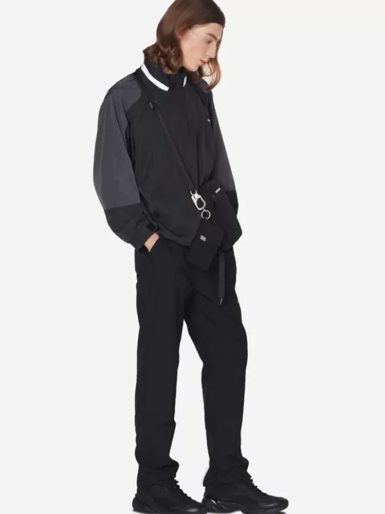 Men C2H4 001 - Mtro Panelled Half Zip Windbreaker