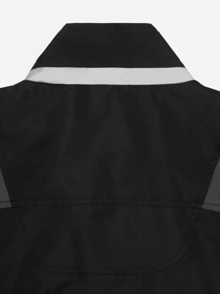 Men C2H4 001 - Mtro Panelled Half Zip Windbreaker