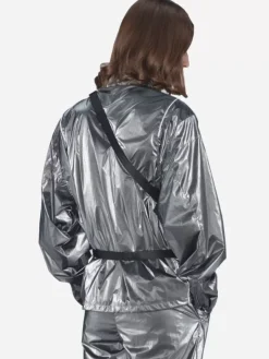 Men C2H4 001 - Mtro Piped 3M Reflective Track Jacket