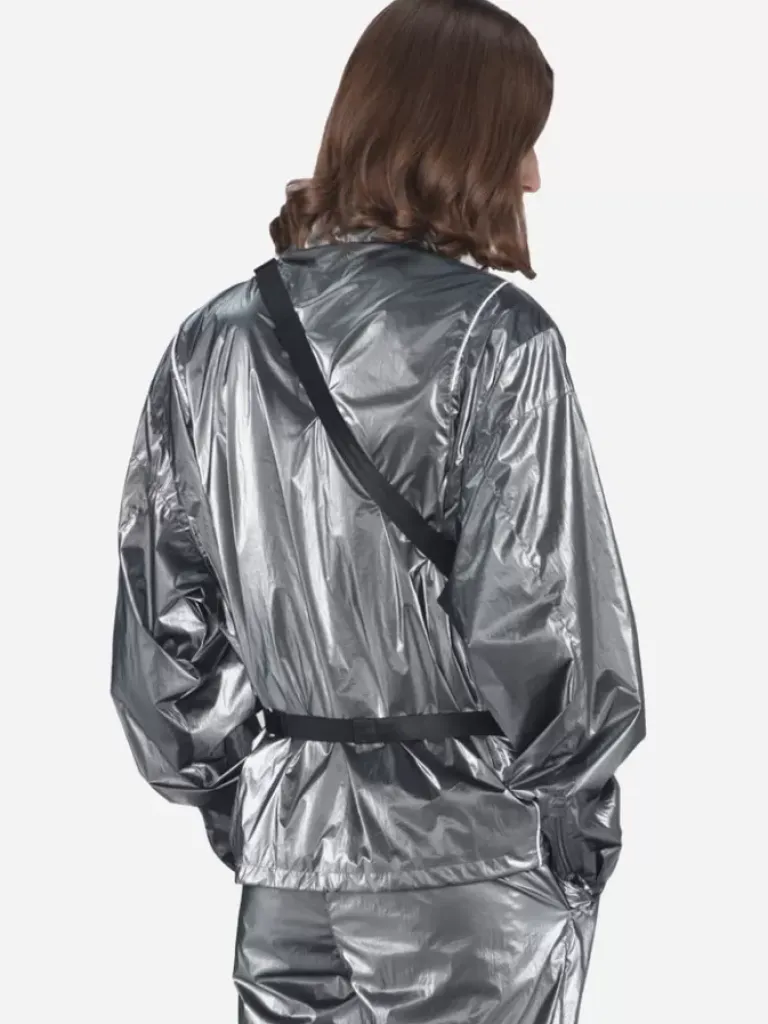 Men C2H4 001 - Mtro Piped 3M Reflective Track Jacket