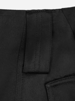 Women C2H4 006 - Multi-Pockets Flared Cargo Pants