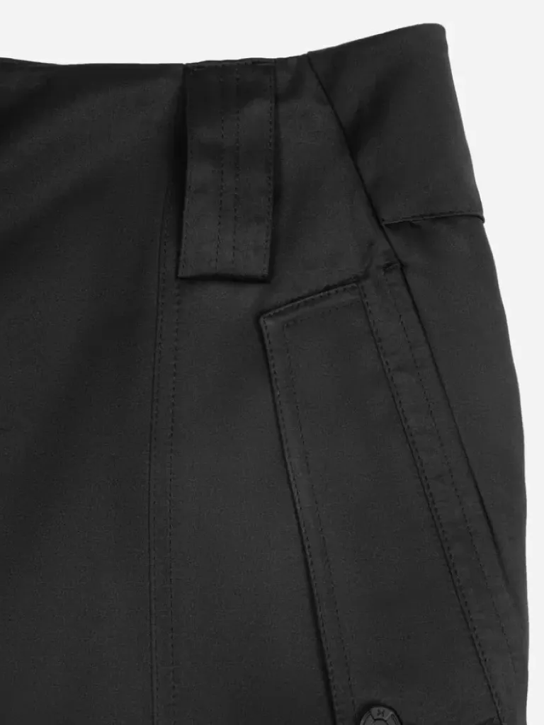 Women C2H4 006 - Multi-Pockets Flared Cargo Pants