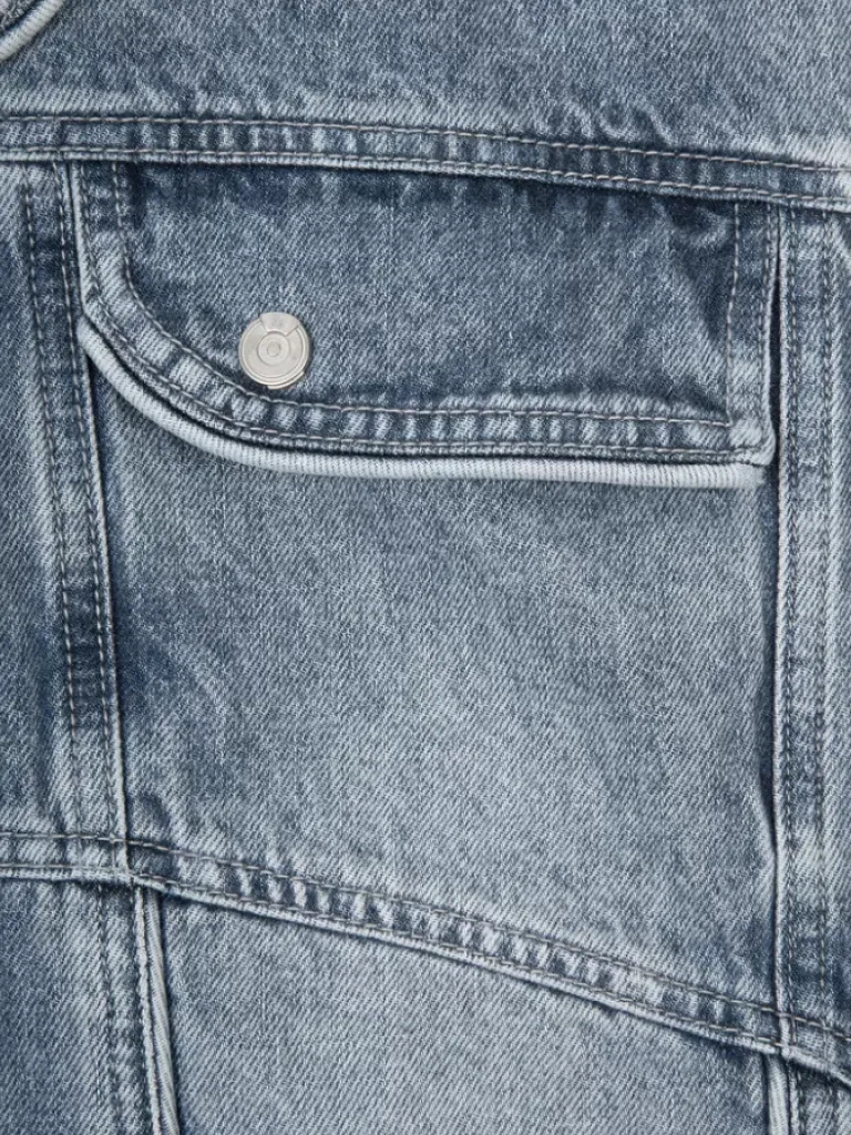Men C2H4 005 - Oversizing Deformable Denim Vest