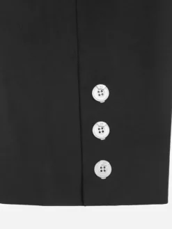 Men C2H4 006 - Paneled Splicing Tailored Jacket