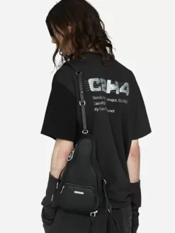 Men C2H4 003 - Paneled T-Shirt
