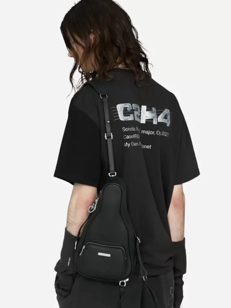 Men C2H4 003 - Paneled T-Shirt