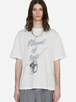 Men C2H4 003 - Panelled Dangle T-Shirt