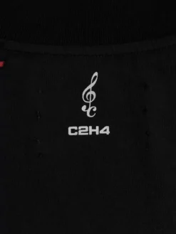 Men C2H4 003 - Panelled Distressed Double Layer Long-Sleeve T-Shirt